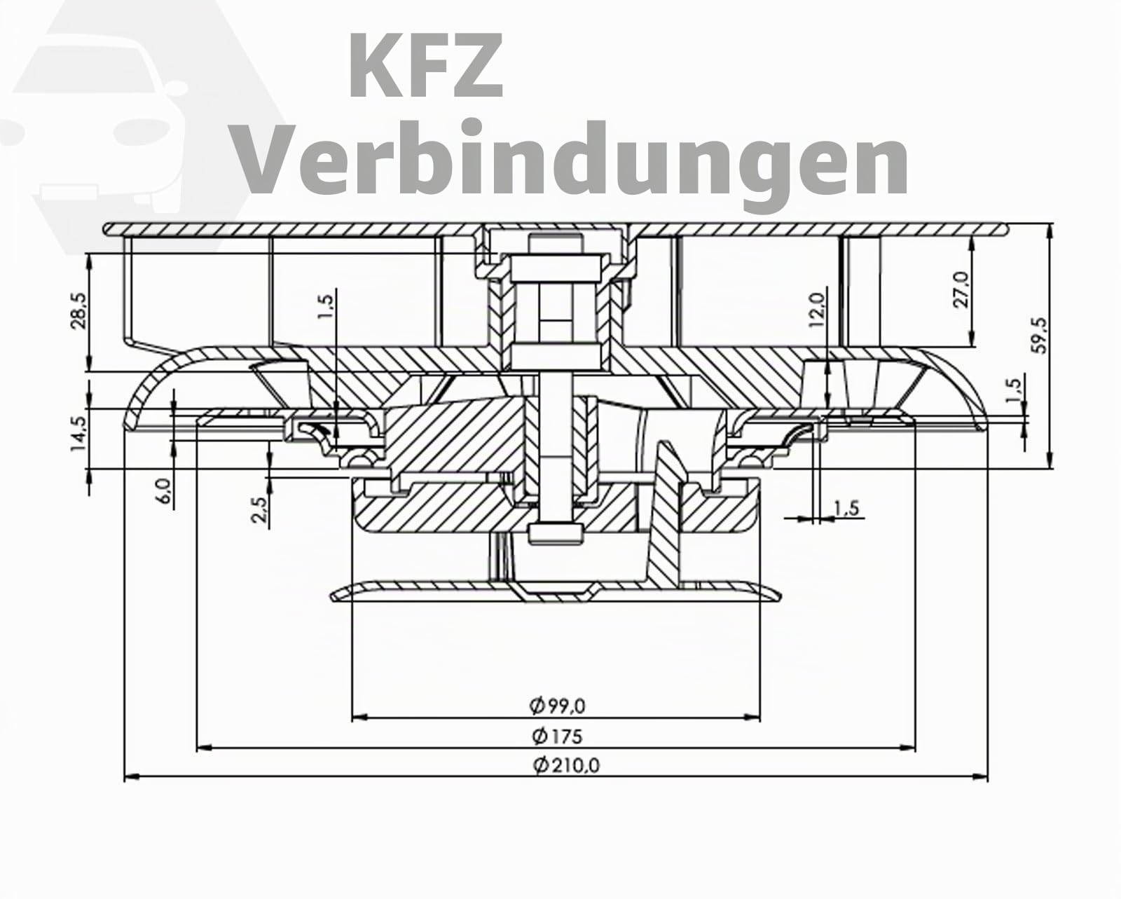 klein niedriges Profil drehbar Dach-Entlüftung für Vans Busse - weiß - Dachlüfter rotierende Ventilator