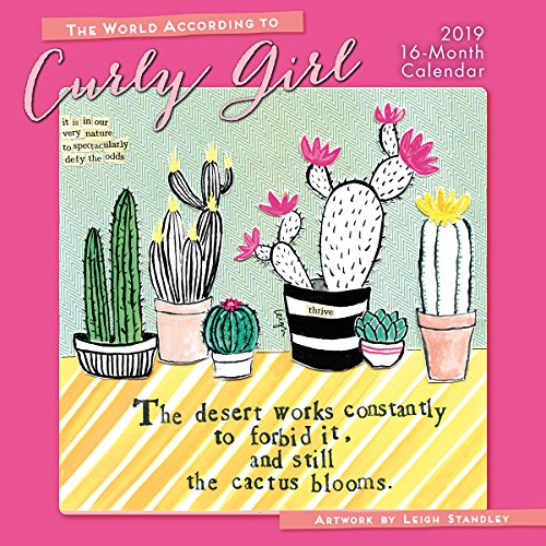 The World According to Curly Girl 2019 Wall Calendar