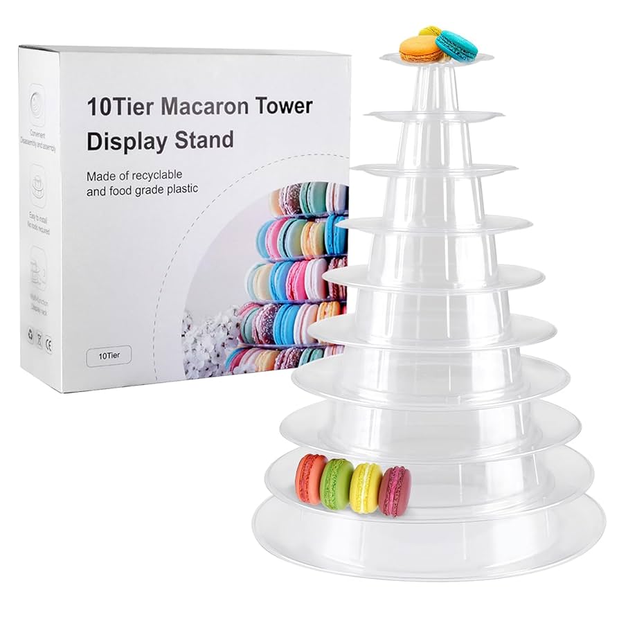 Amazon.co.jp: Frigatebird 10段 マカロンタワー ディスプレイ