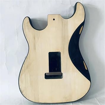 st model electric guitar body solid basswood