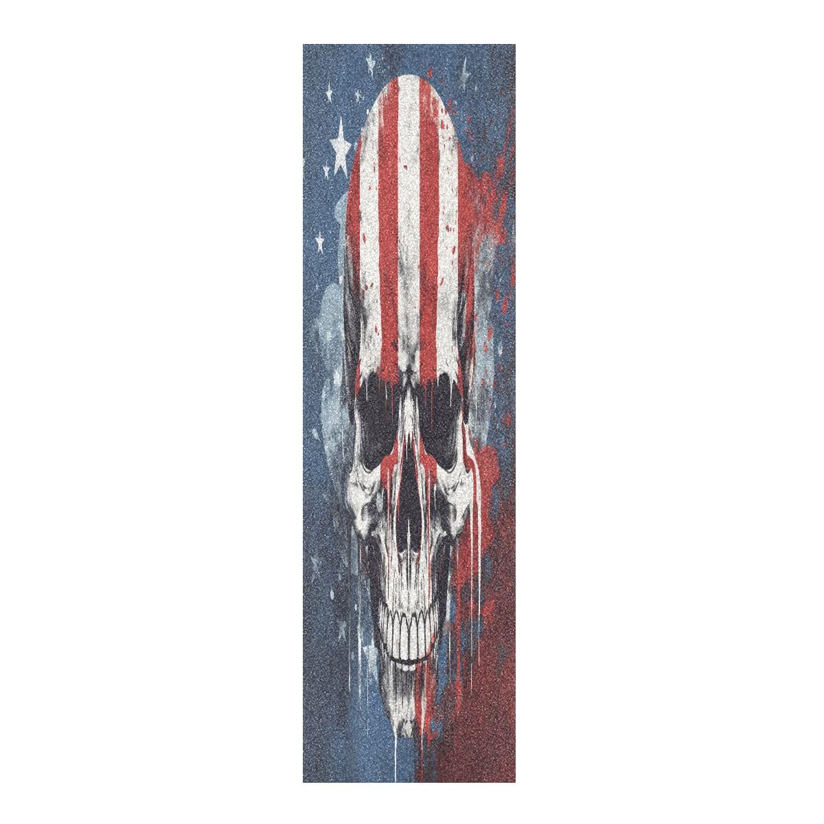 National Flag Skull Skateboard Grip Tape, Longboards Griptape Anti Slip Scooter Griptape Sand Paper Sheet Sticker 9