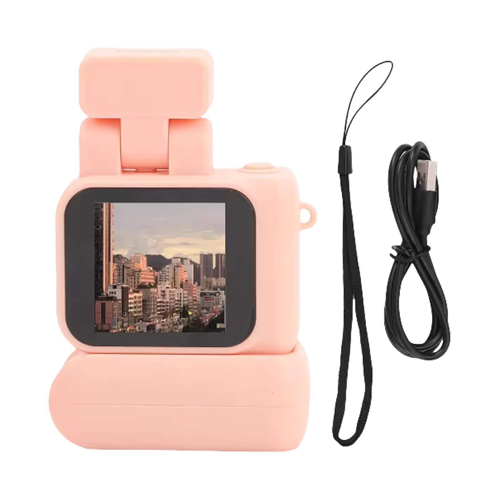 Portable 1080P Video Recorder Camera 90° Flipflash 480mAh Rechargeable for Outdoor Cycling Sports and Vlog Camera Pocket Sized Camcorder-image-19
