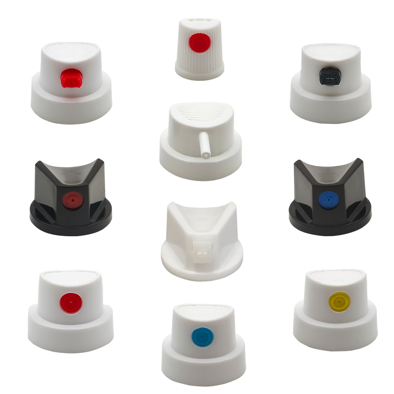 Photo 1 of Spray Can Nozzle for Male Cans Bottle Nozzle Replacement - Spray Can Tips - for DIY Paint Art Street Art and Home Improvement (10)