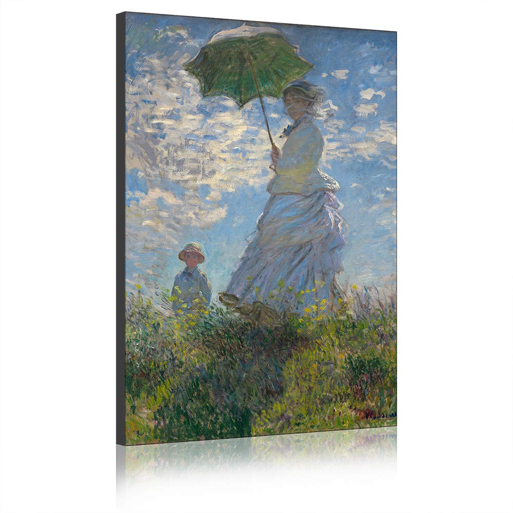 Les Femmes et les Enfants de Claude Monet, grande toile murale pour salon lumineux