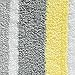 iDesign Microfiber Stripz Accent Shower Rug, Bath Mat for Master, Guest, Kids' Bathroom, Entryway, 60