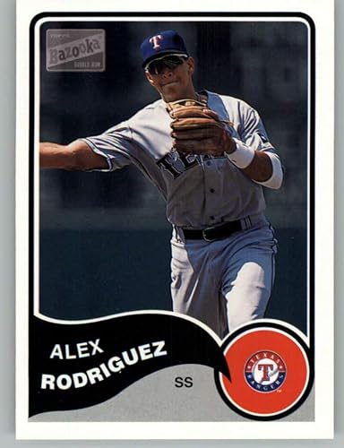 2003 Bazooka #250 Alex Rodriguez NM-MT Texas Rangers Baseball MLB