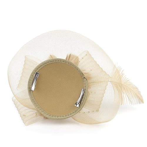 Miniatura 7 de FOMIYES 2 piezas de diadema de novia para niñas, diadema para mujer, horquillas de flores, aro para el pelo de niña, diadema de malla Miss Flower