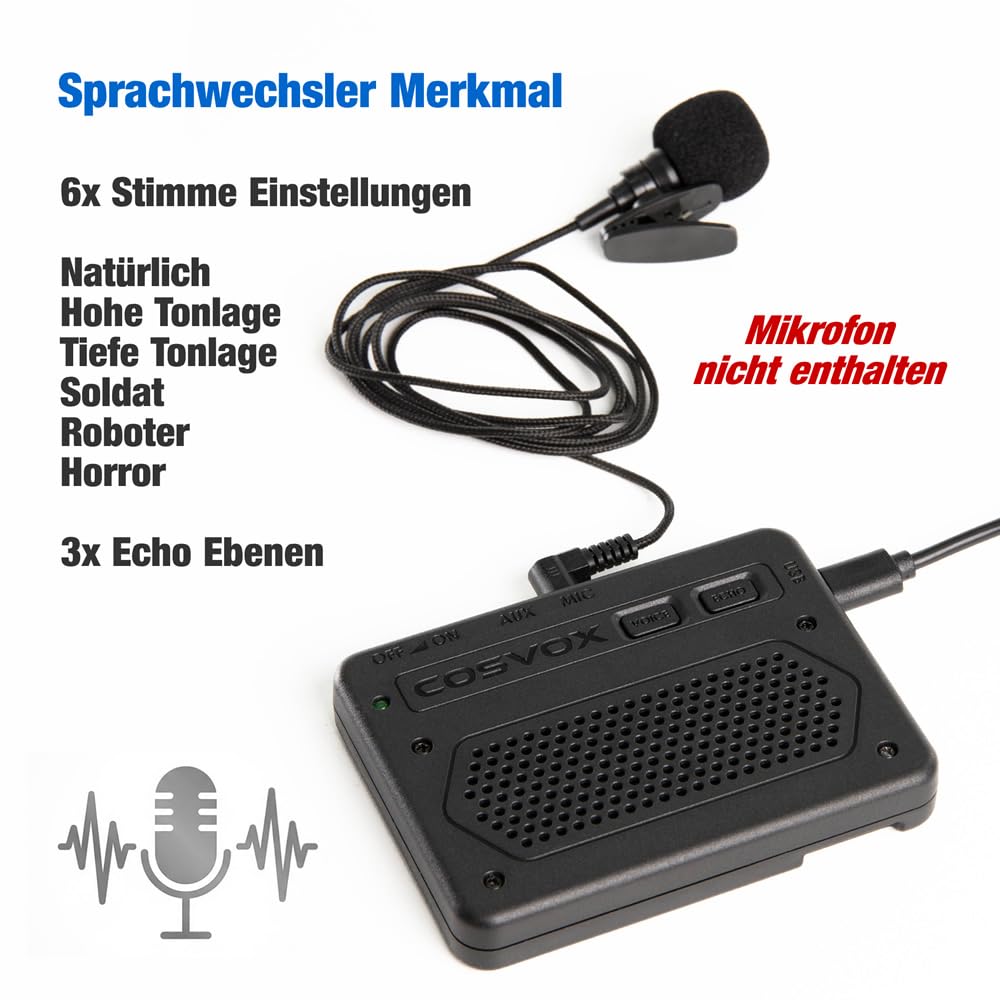 Bluetooth-Modul für Cosplay. Fügen Sie Soundeffekte und epische Musik zu Ihren Kostümen und Accessoires hinzu