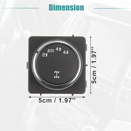 Miniatura 3 de ACROPIX Interruptor de tracción en las cuatro ruedas delantero izquierdo del lado del conductor para Chevrolet Avalanche para GMC Yukon 2008-2014