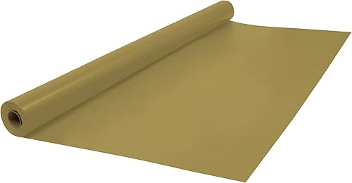 Miniatura 2 de Table Mate USA - Mantel desechable de plástico azul marino, 40 x 300 pies, hecho en los Estados Unidos, Navidad, graduación, cumpleaños, fiestas,