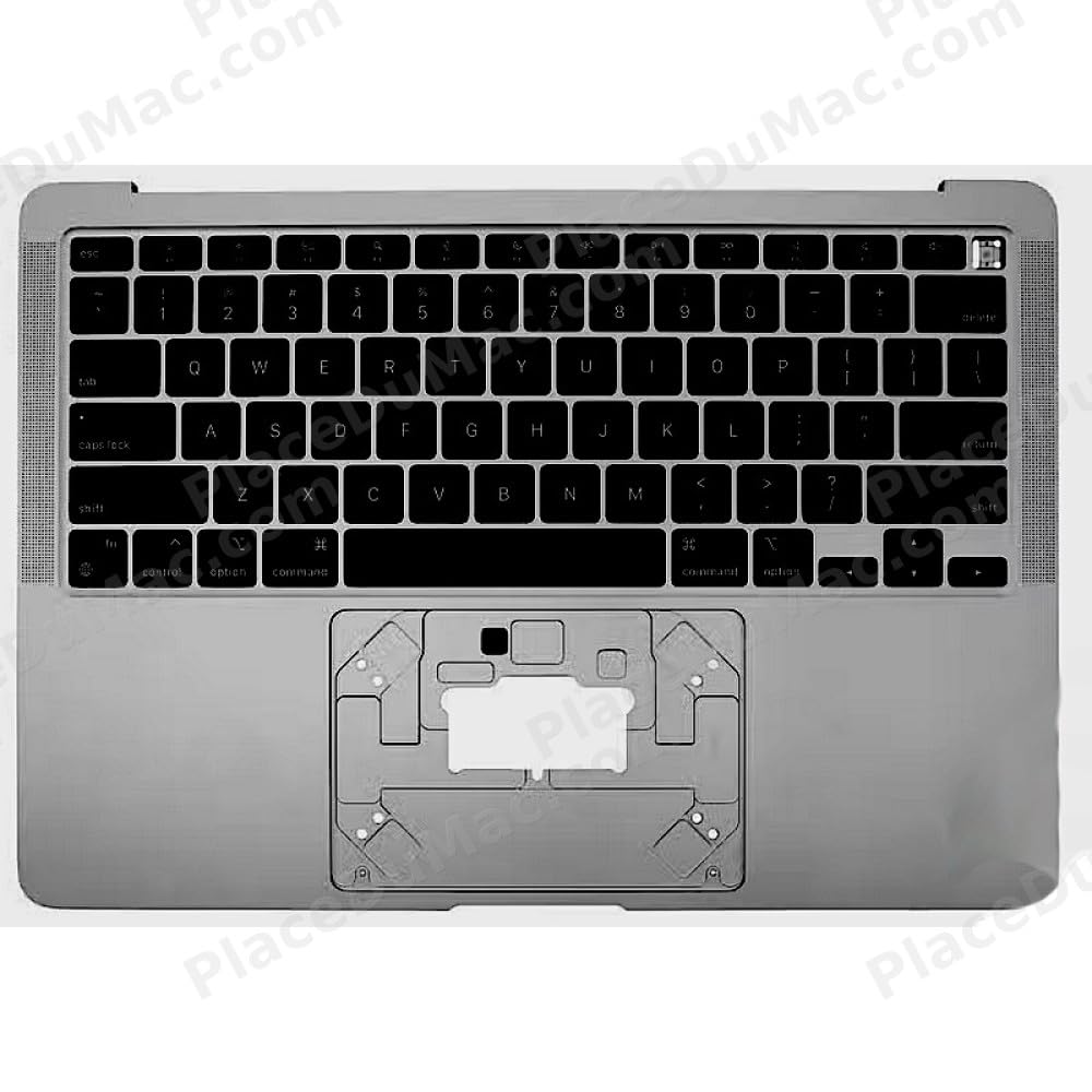 reboot - Cover Superior Tastiera US (A2337) Grigio Sideral Compatibile con Mac Book Air M1 13 L2020 Grado A Compatibile per Apple - Grado A