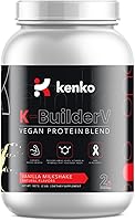 Vista 1 de Kenko essentials K-BuilderV/Vegan Protein Blend (Vanilla)