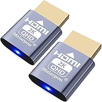 Vista 31 de Enchufe simulado HDMI compatible con pantalla sin cabeza emulador DDC EDID Headless Ghos con Windows Mac OSX Linux Ideal para aceleración