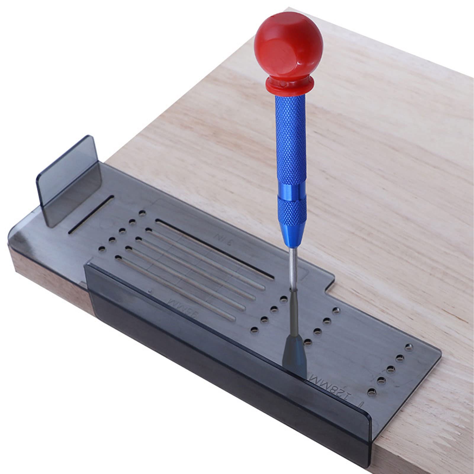 Hemoton Dima Hardware Per Foratura Dima Foratura Dima Di Foratura Guida Armadio Armadio Maniglia E Pomello Per Porta Accessori Per Mobili In Acciaio Inossidabile