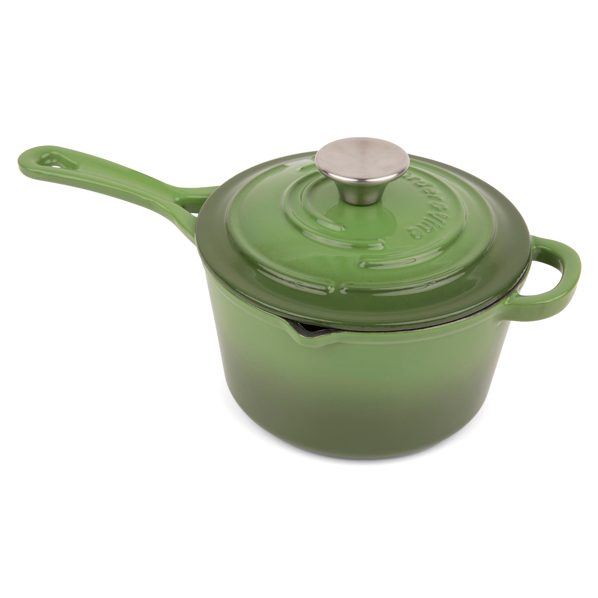Larder & Vine Enameled Cast Iron Saucepan - 2.2 qt -13