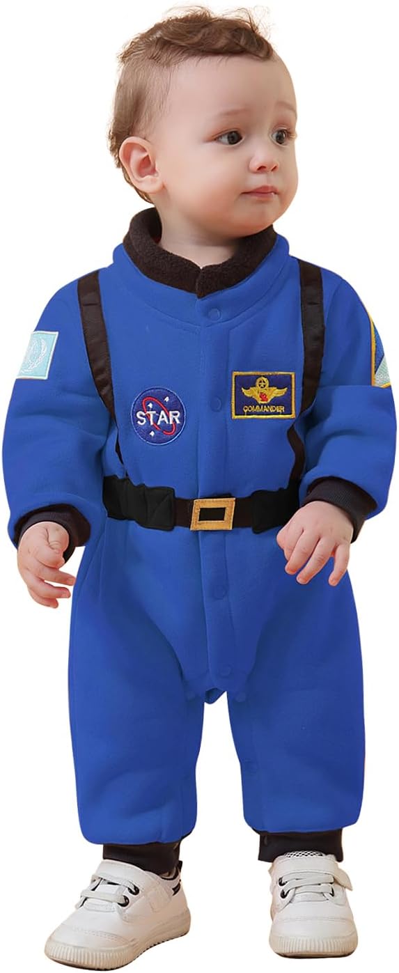 Baby Astronaut Jumpsuit Halloween Costume