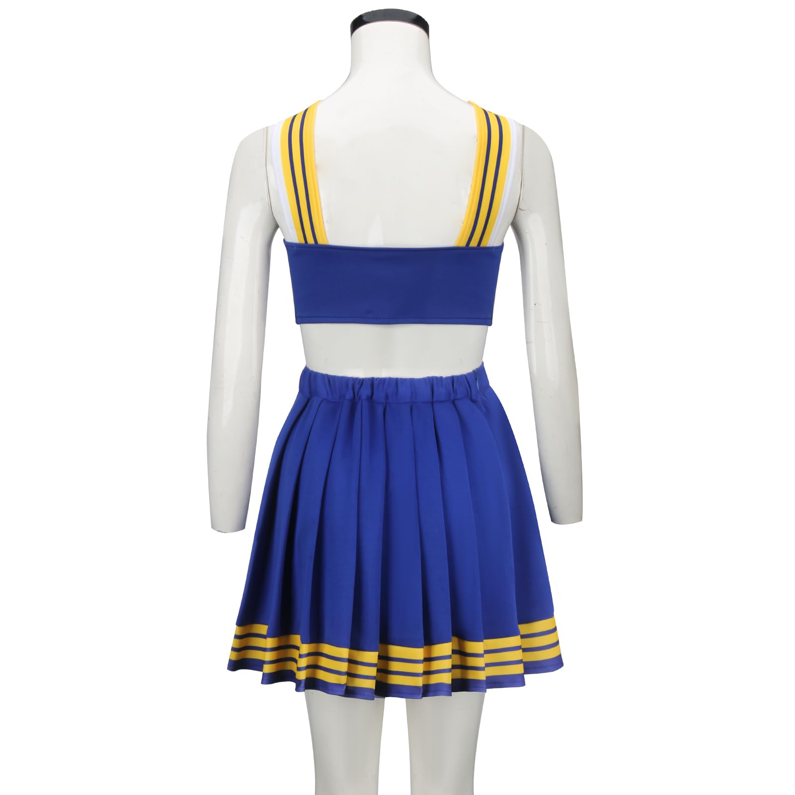 Tay Tay Tay Cheerleader-Kostüm, Uniform, Mädchen, schnelles Cheerleading-Crop-Top mit Faltenrock, Halloween-Outfit