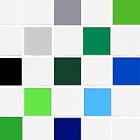 Vista 1 de Colorful Square Tile wall Sticker for Bathroom, Bathroom stickers, Tile transfer, Kid wall art, Tile wall stickers, Nursery sticker