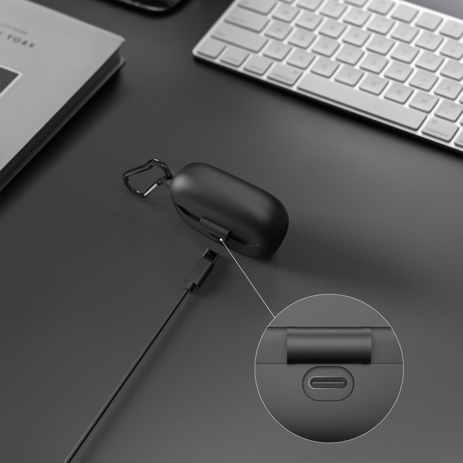 Geekria Silicone Case Cover Compatible with JBL Endurance Race True Wireless Earbuds, Earphones Skin Cover - Image 4