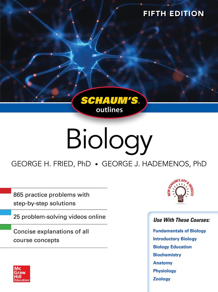 George J. Hademenos - Schaum's Outline of Biology Fifth Edition - - A245z