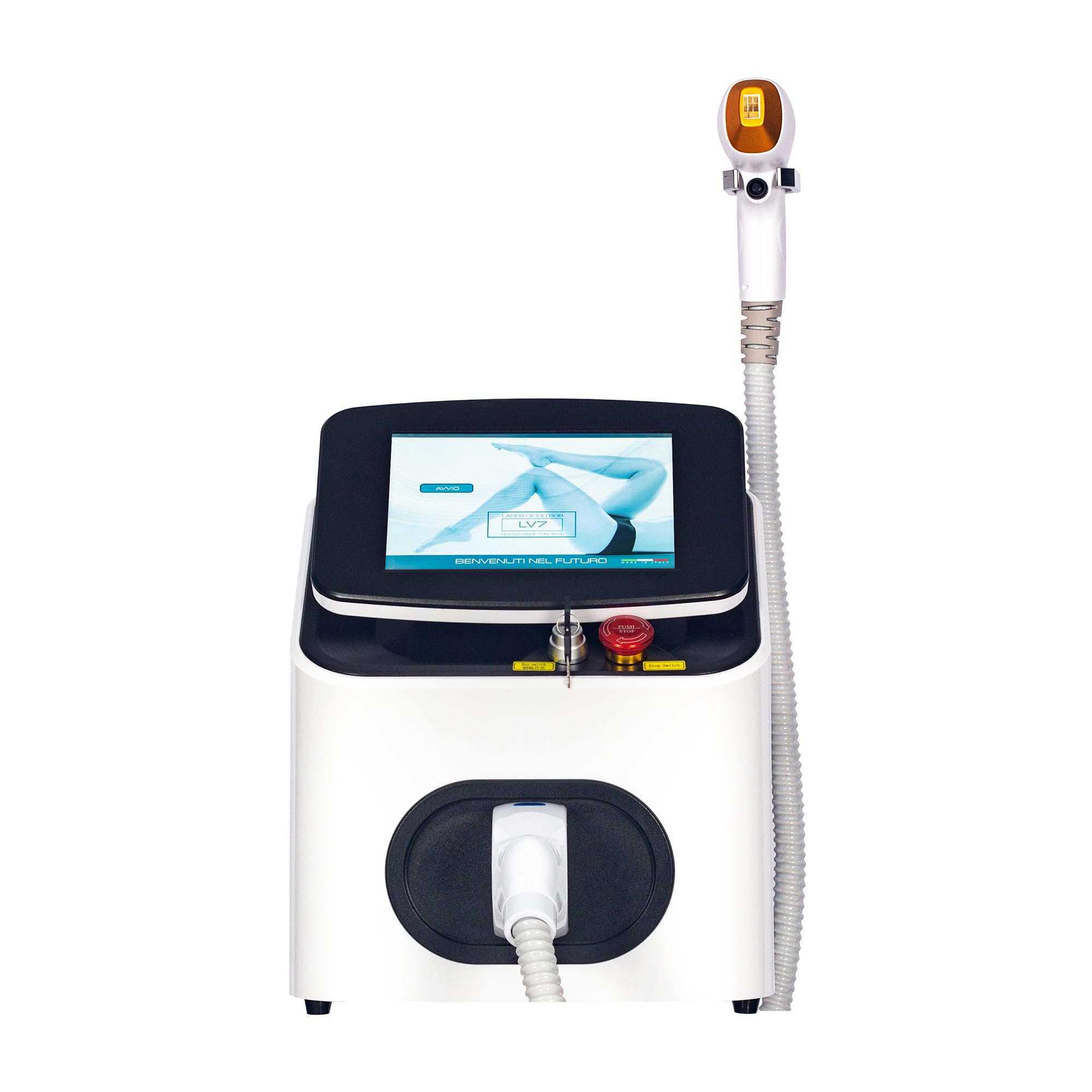 Professional Hair Removal Machine Triple wavelengths of 808nm 755nm 1064nm for Long-Term Reduction of Facial And Body Hair