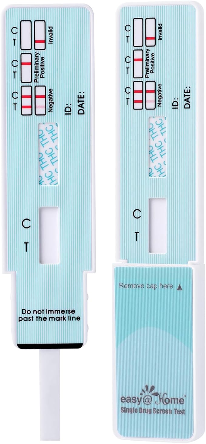 EasyHome THC Marijuana Test Kit for Urine 6 Pack THC