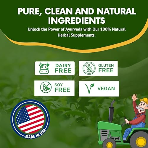 Miniatura 5 de Apollo Ayurveda Neem Capsules Premium Herbal Supplement - Support Healthy Skin - 60 Capsules