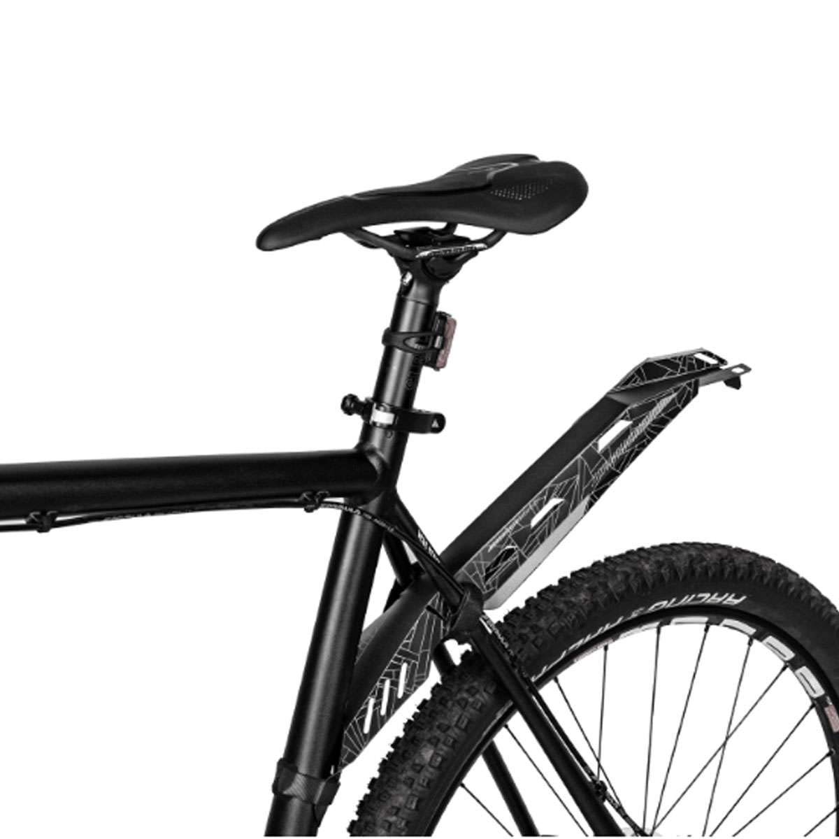 Topeak D-Flash ST Fender - Seat Tube Mount, Reflective Print