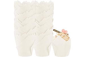 200PCS Tulip Cupcake Liners: Perfect for Any Occasion