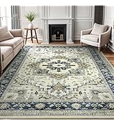 Large Machine Washable Vintage Oriental Soft Area Rug for Living Room, Bedroom, and Dining Room
| Extra Large 10x14 61BsCWbjp5L. AC SR166,182