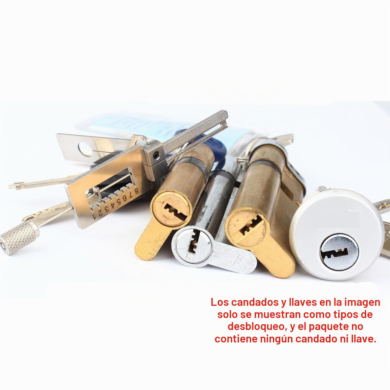Juego de herramientas profesionales de ganzúas 2 en 1, kit de 5 piezas modelos SS001 SS002 SS003 SS004 SS005, para abrir múltiples tipos de cerraduras de puerta para cerrajero, entusiasta