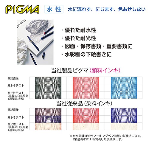 Sakura Pigma Micron feutre vert 01 pour bullet journal et carnet