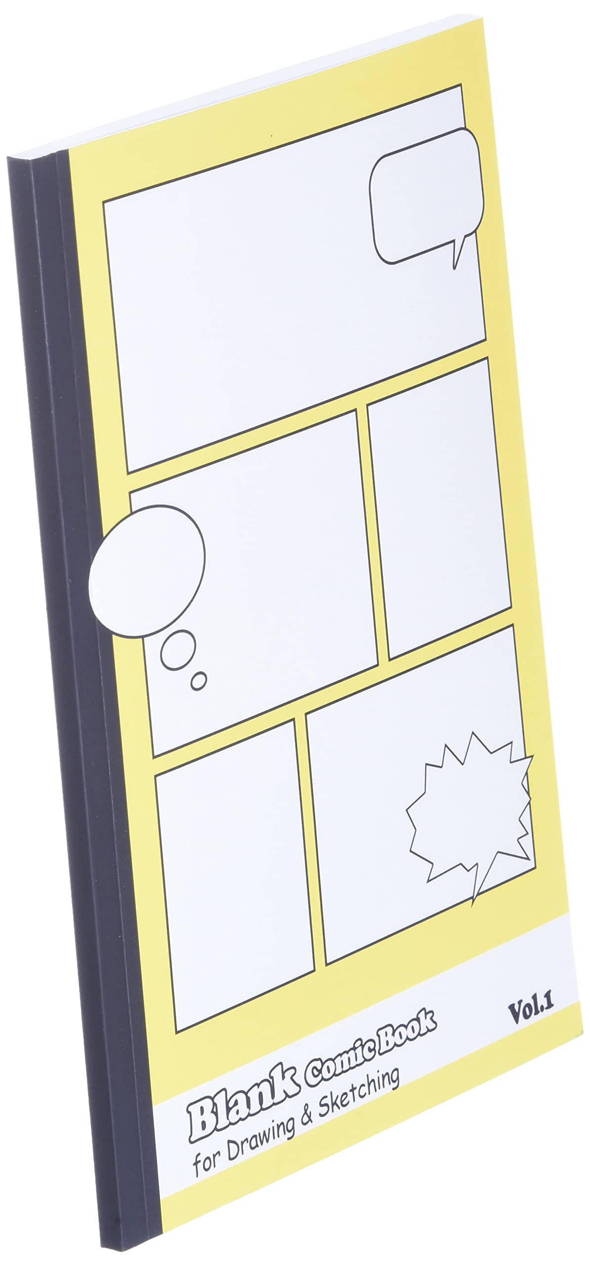 Blank Comic Book for drawing and sketching: Notebook for kids or everyone who want to create your own comics, Bedtime story , cartoons or storyboard ... Small notebook 5.5" x 8.5" size / 78 pages. - Image 3