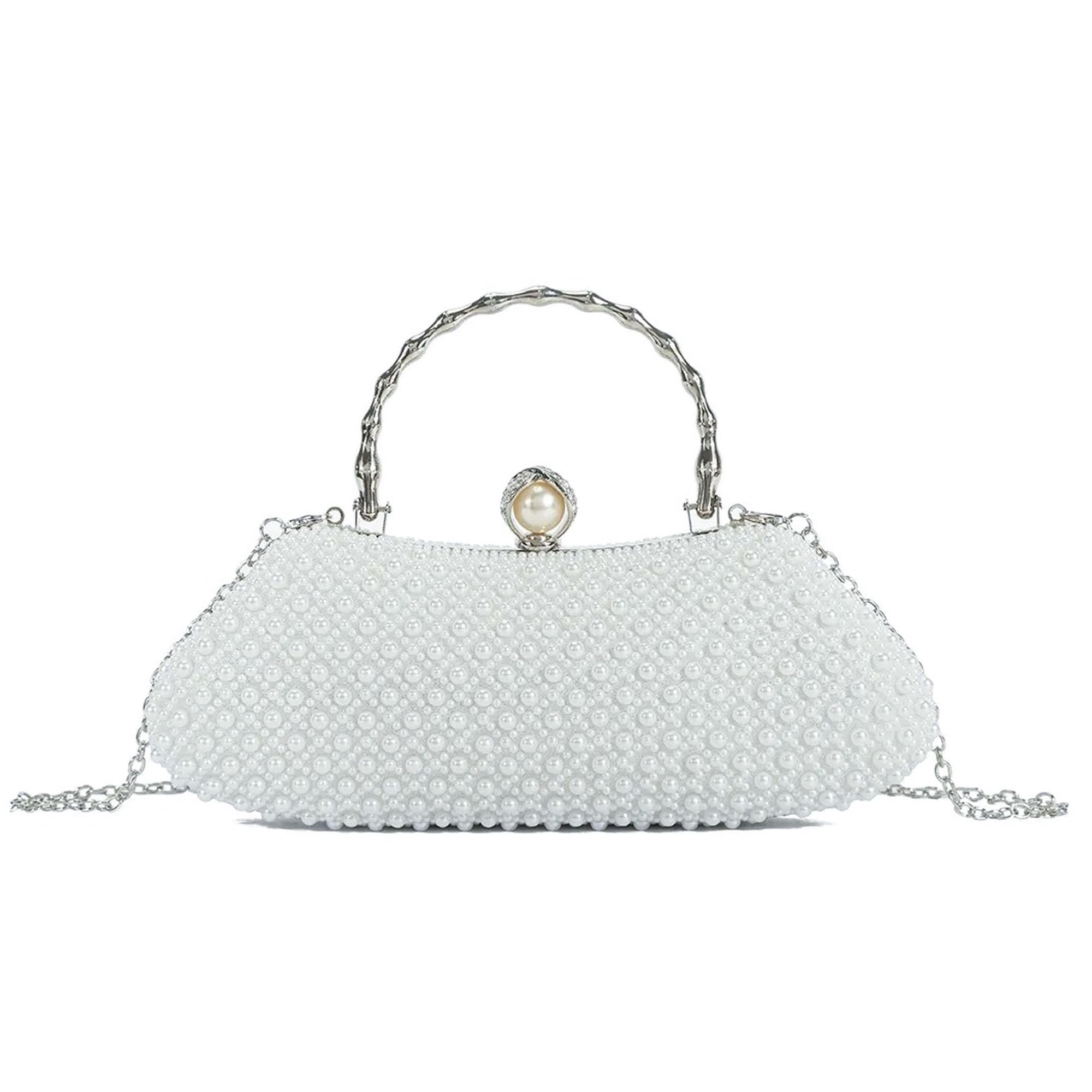 Sac à main rigide anti-déformation avec strass pour sublimer une robe simple - 3