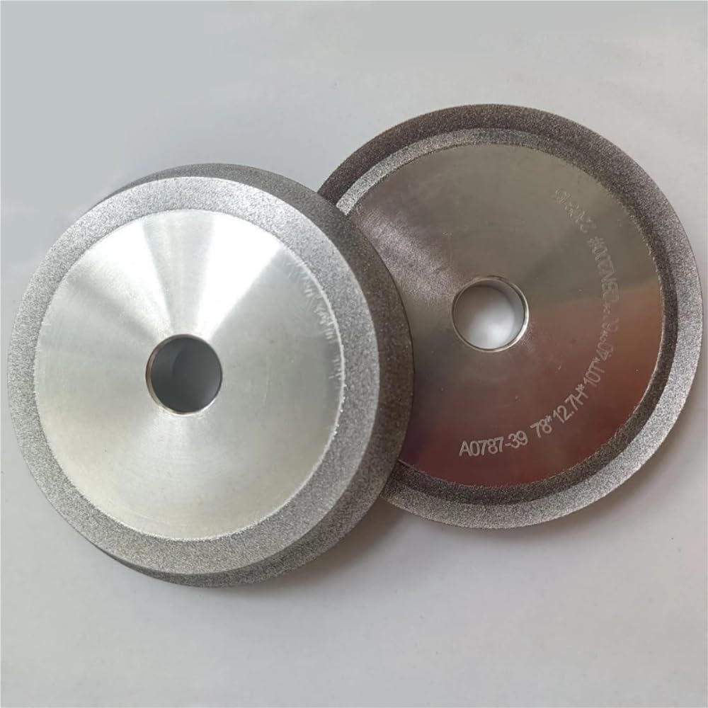 UGLYAF Diamant-CBN-Schleifscheibe 13 Typ 13 C CBN 200# Schleifmaschine for Schleifen von weißen Stahlbohrern(CBN 200grit)