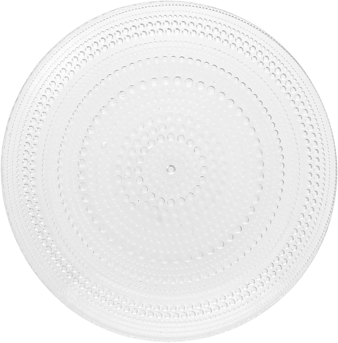 Fortessa Jupiter Hobnail Glass 8" Salad Plates Set of 4 - Clear Vintage Design, Durable & Dishwasher Safe