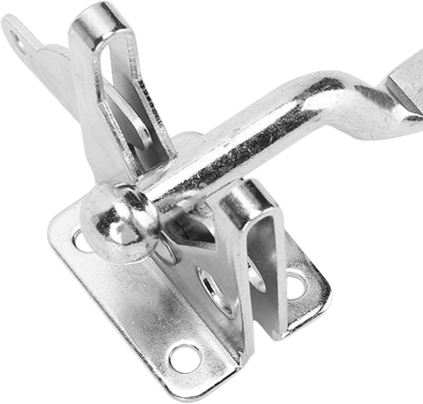 Generic Galvanized Door Locks Hasp, Carbon Steel Security Padlock Clasp Rustproof Heat, with Heavy Duty Design, for Sheds Gates Doors Cabinets