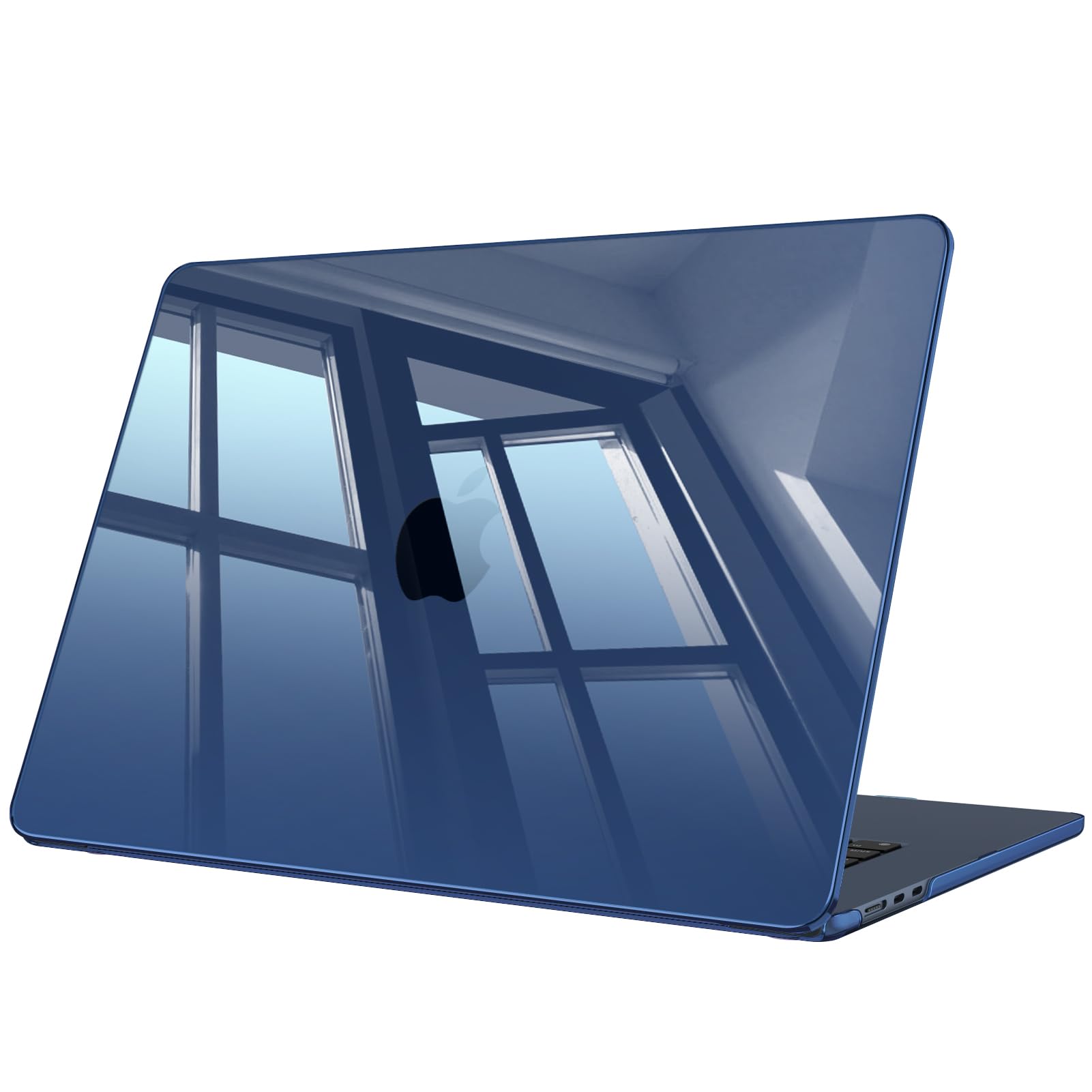 Fintie Hülle Kompatibel mit MacBook Air 13,6 Zoll M5 M4 M3 M2 (2026-2022) A3449 A3240 A3113 A2681, Ultradünne Hartschale Schutzhülle Snap Cover Kompatibel mit MacBook Air 13