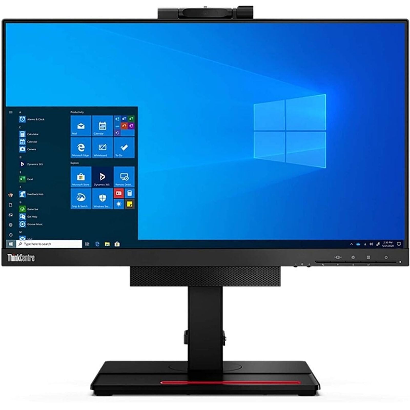 Lenovo PC Ordenador All in One Kit, Monitor TIO 24" Gen4 + M910q Tiny, Procesador Core i5-7500T, Memoria RAM 8GB, Disco SSD 240GB, Win 11 (Reacondicionado)