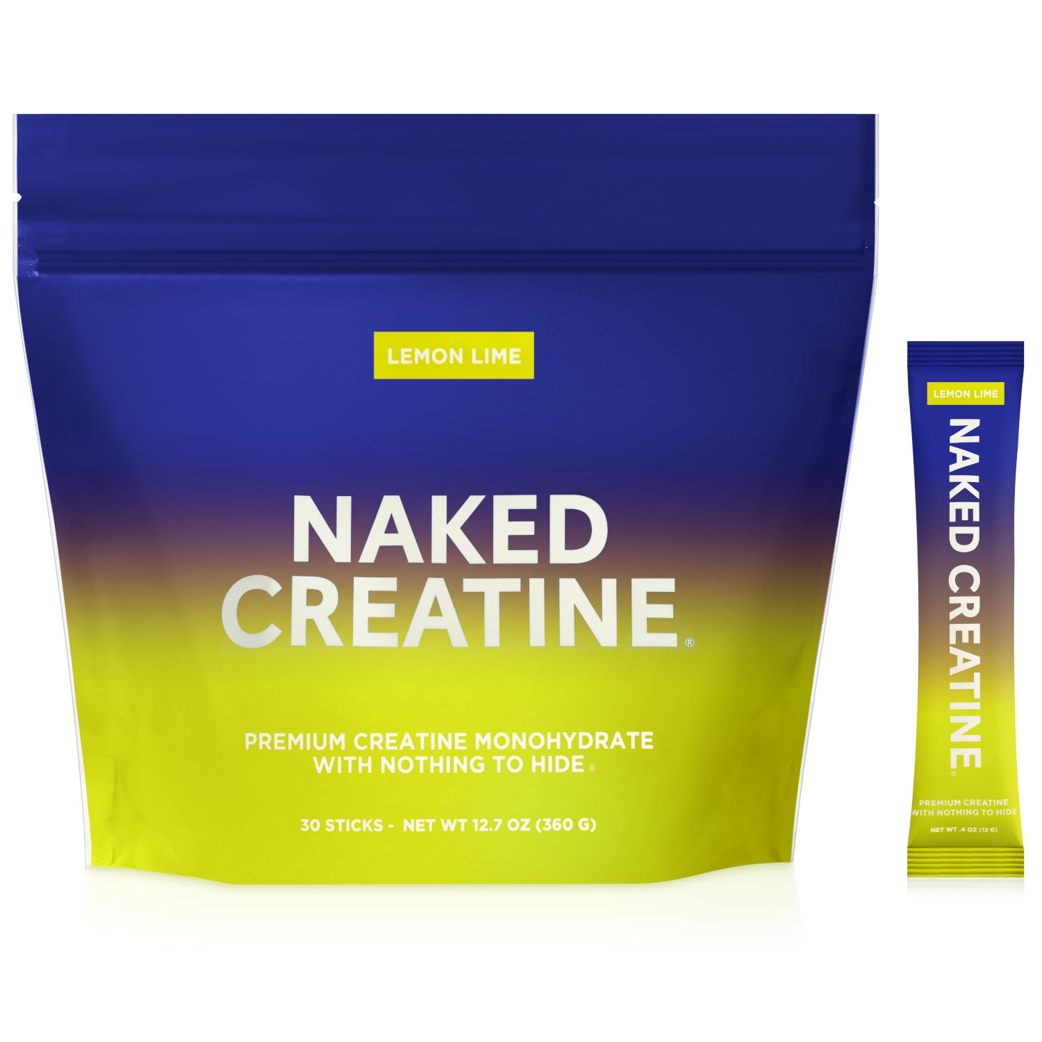 NAKED Pure Micronized Creatine Monohydrate – 200 Servings, 1,000g Bulk – Vegan, Non-GMO, Gluten & Soy Free - Muscle Building, Strength Training, Gym & Fitness Supplement