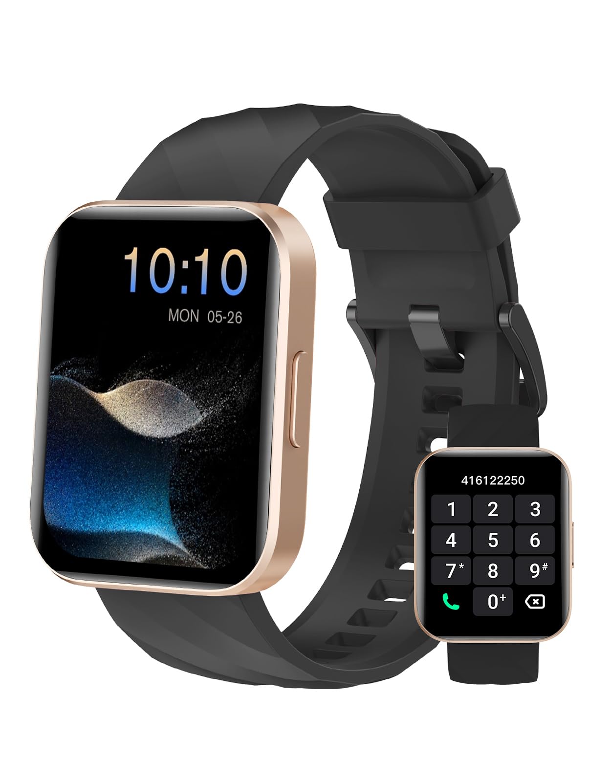 smartwatch uomo donna con pedometero监测心率防水蓝牙表