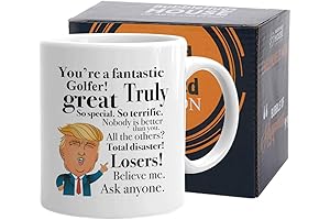 Bubble Hugs Golf Coffee Mug - A Swinging Good Time