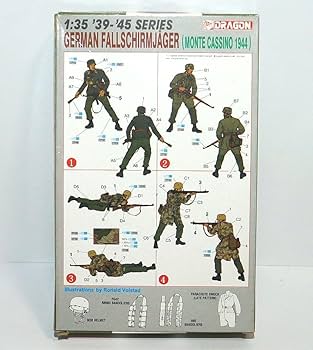 Amazon.co.jp: ドラゴン 1/35 ドイツ 降下猟兵 モンテカッシーノ 1944