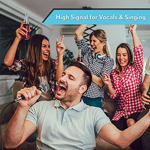 Pyle PDMICKT34 3 Piece Professional Dynamic Microphone Kit Cardioid Unidirectional Vocal Handheld Mic thumb #4