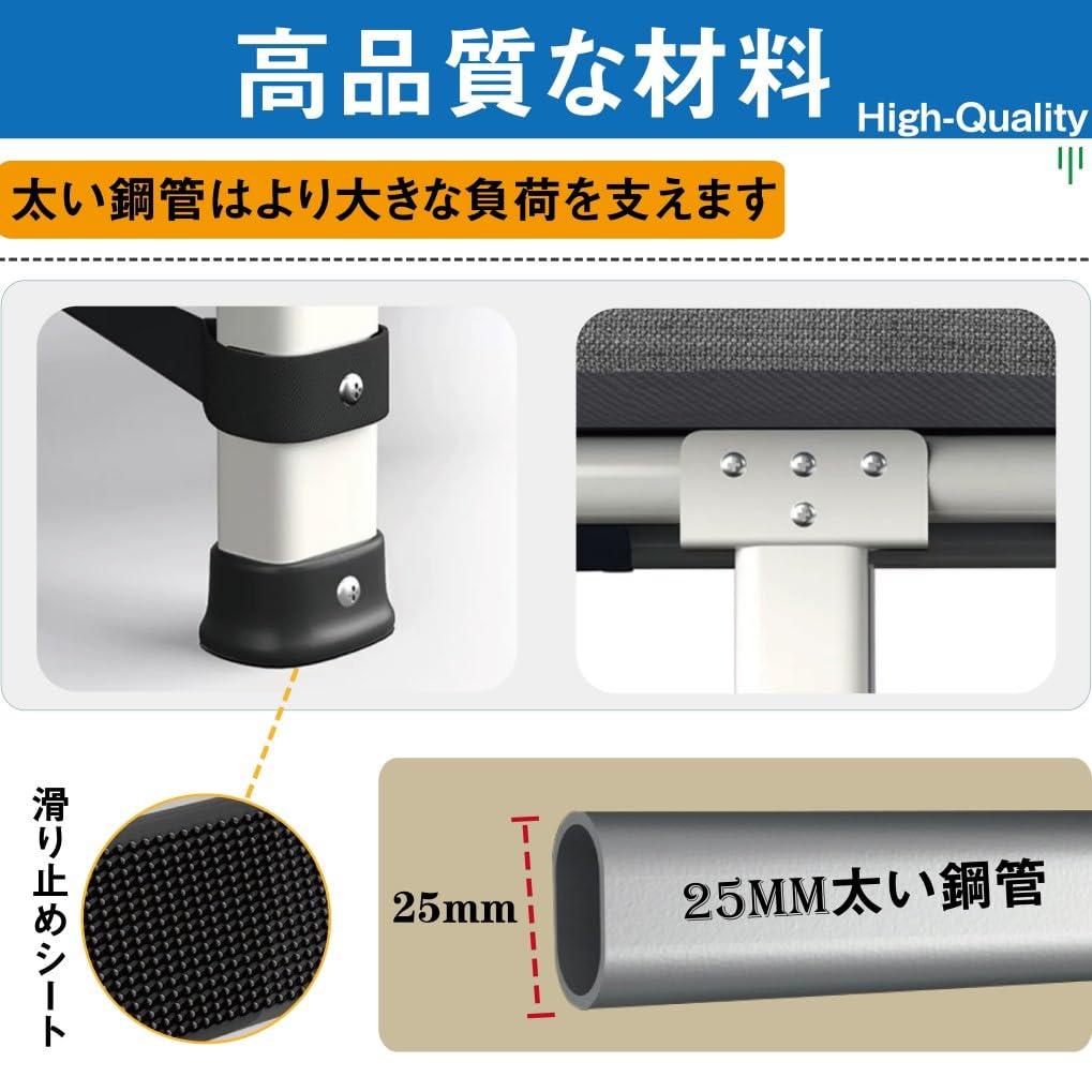 Amazon | ANYATE 折りたたみベッド 簡易ベッド 室内外兼用 折り畳み式