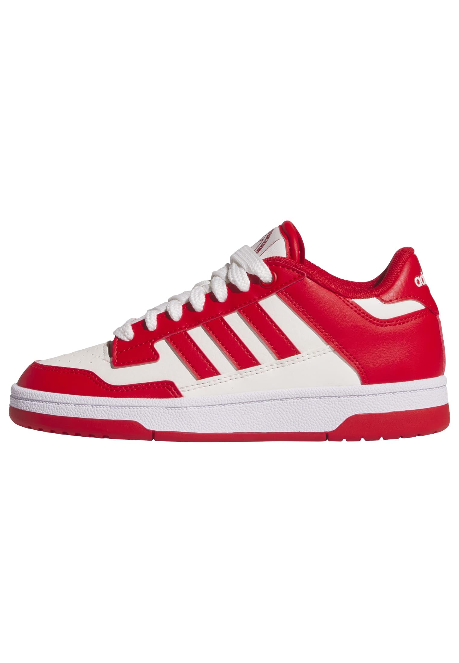 adidas Unisex Kids Rapid Court Low Junior Shoes, Team Colleg red/Cloud White/FTWR White, 5.5 UK