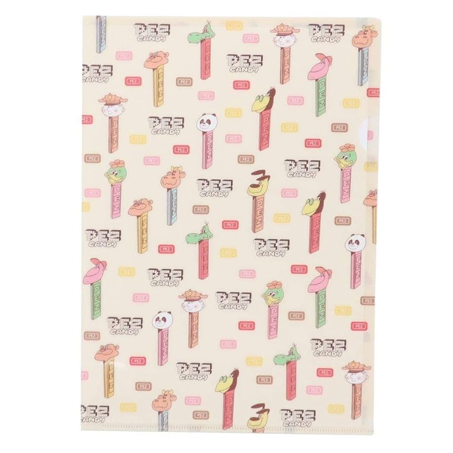 pezページ Amazon.co.jp: PEZ (Clear Folder) A4 Single Clear File
