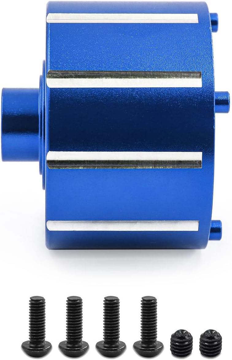 High Strength Car Differential Cover Aluminum Construction Seamless Installation Enhances Acceleration for 1/5 Scale Vehicle Fit Aluminum Differential Housing
