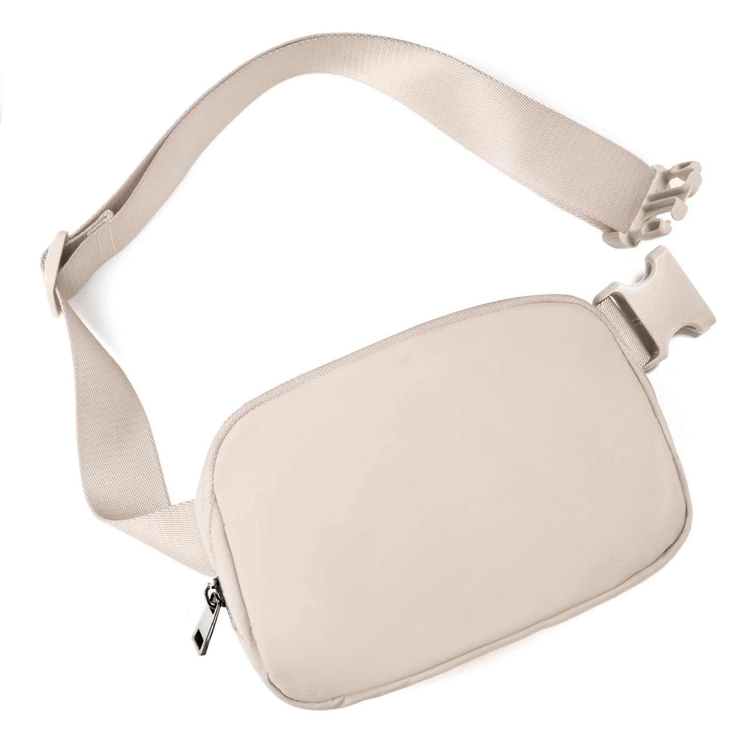 Belt Bag for Women Fanny Pack Crossbody Bags for Women Fashion Waist Packs with Adjustable Strap Gifts for Teen Girls Women Men (Beige)