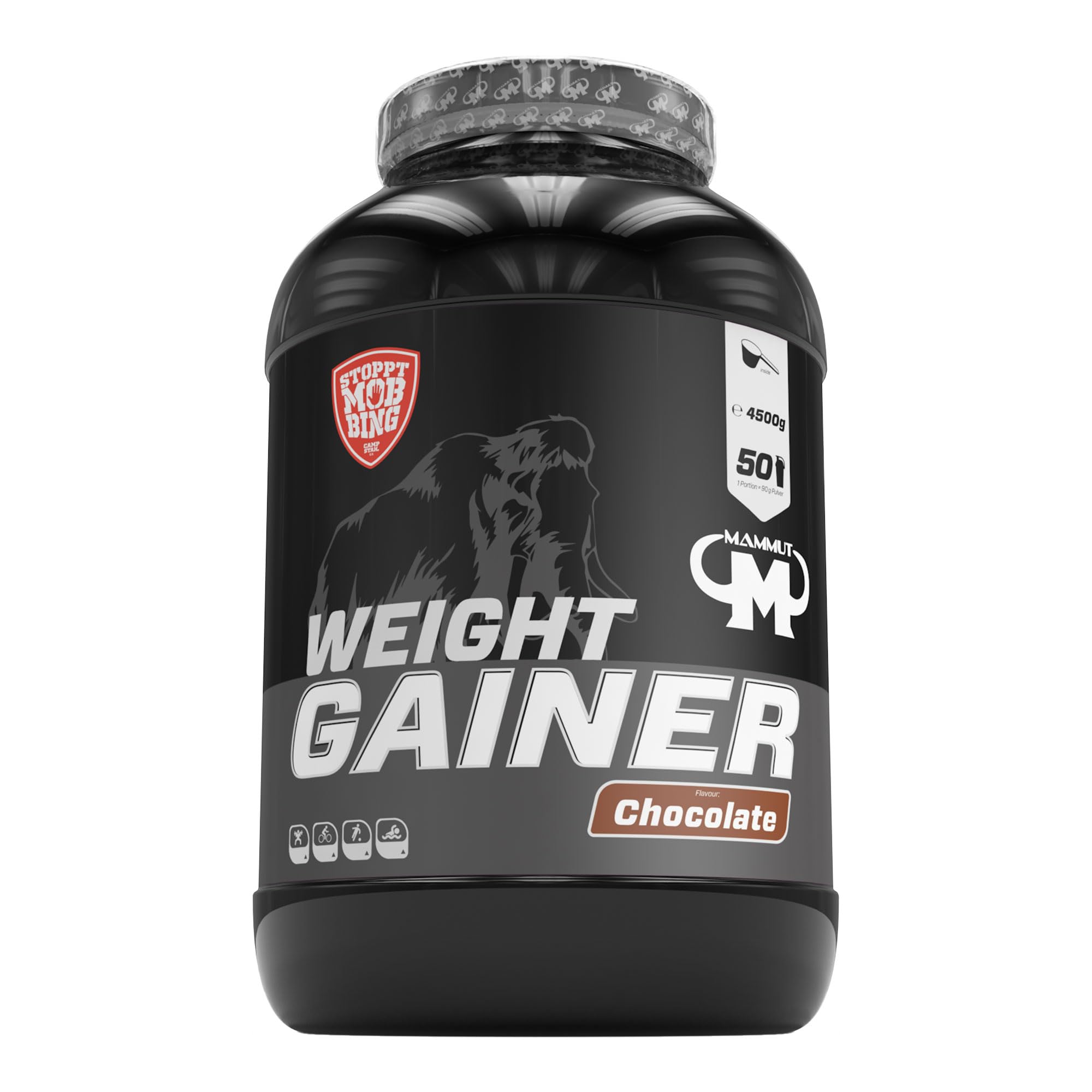 Mammut - Weight Gainer crash 4,5kg Chocolate